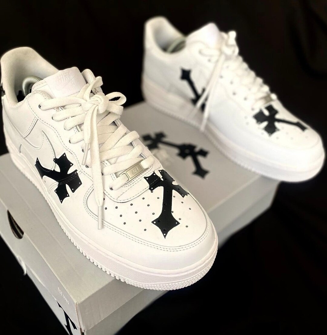 custom air force 1 heart
