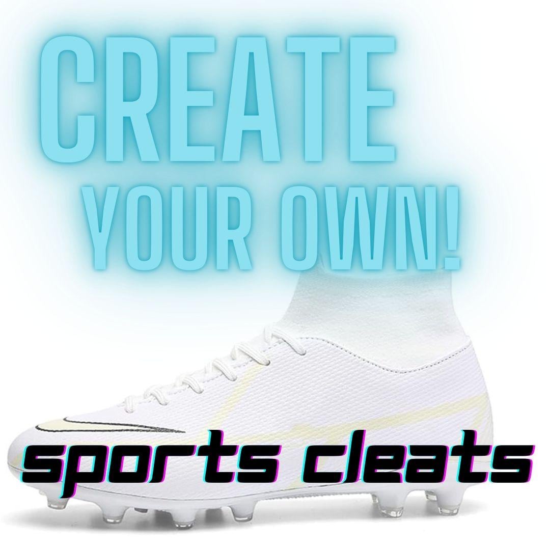 Custom cleats-Football,Soccer,Rugby Etc.