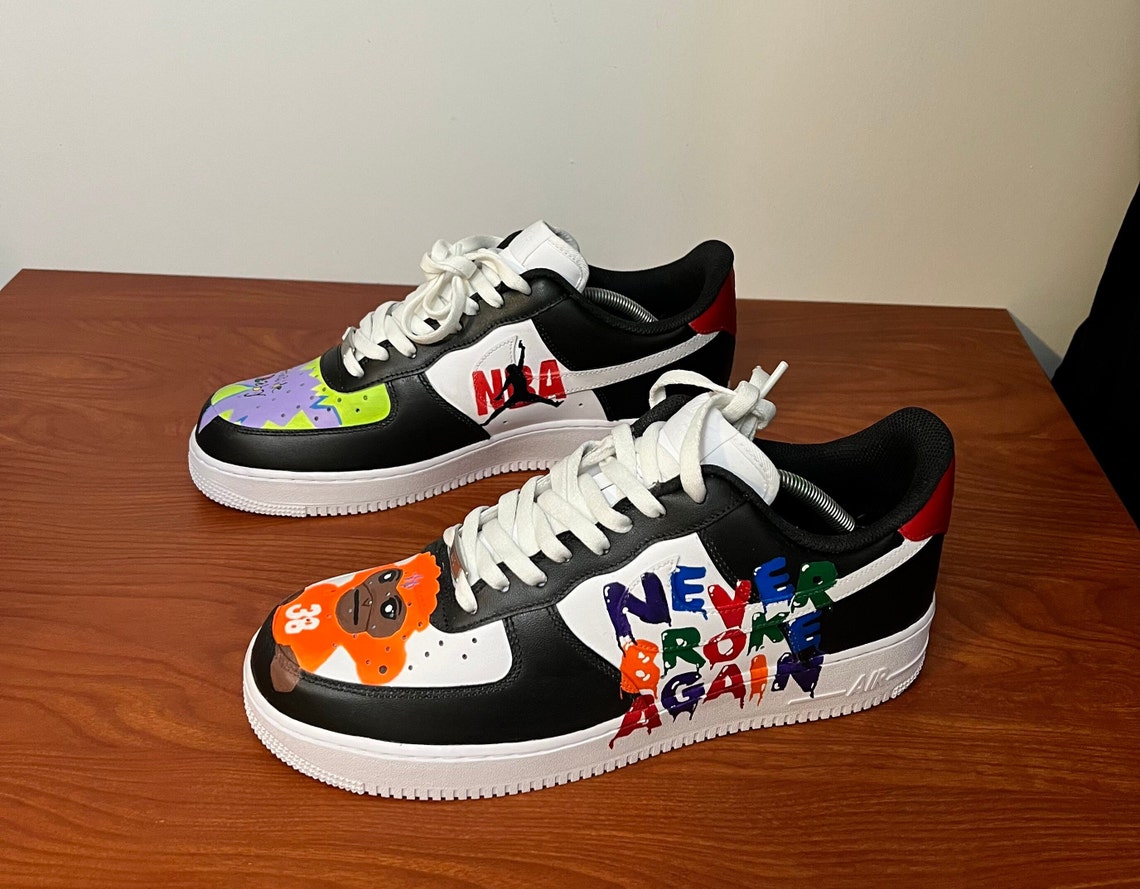 nba youngboy custom af1