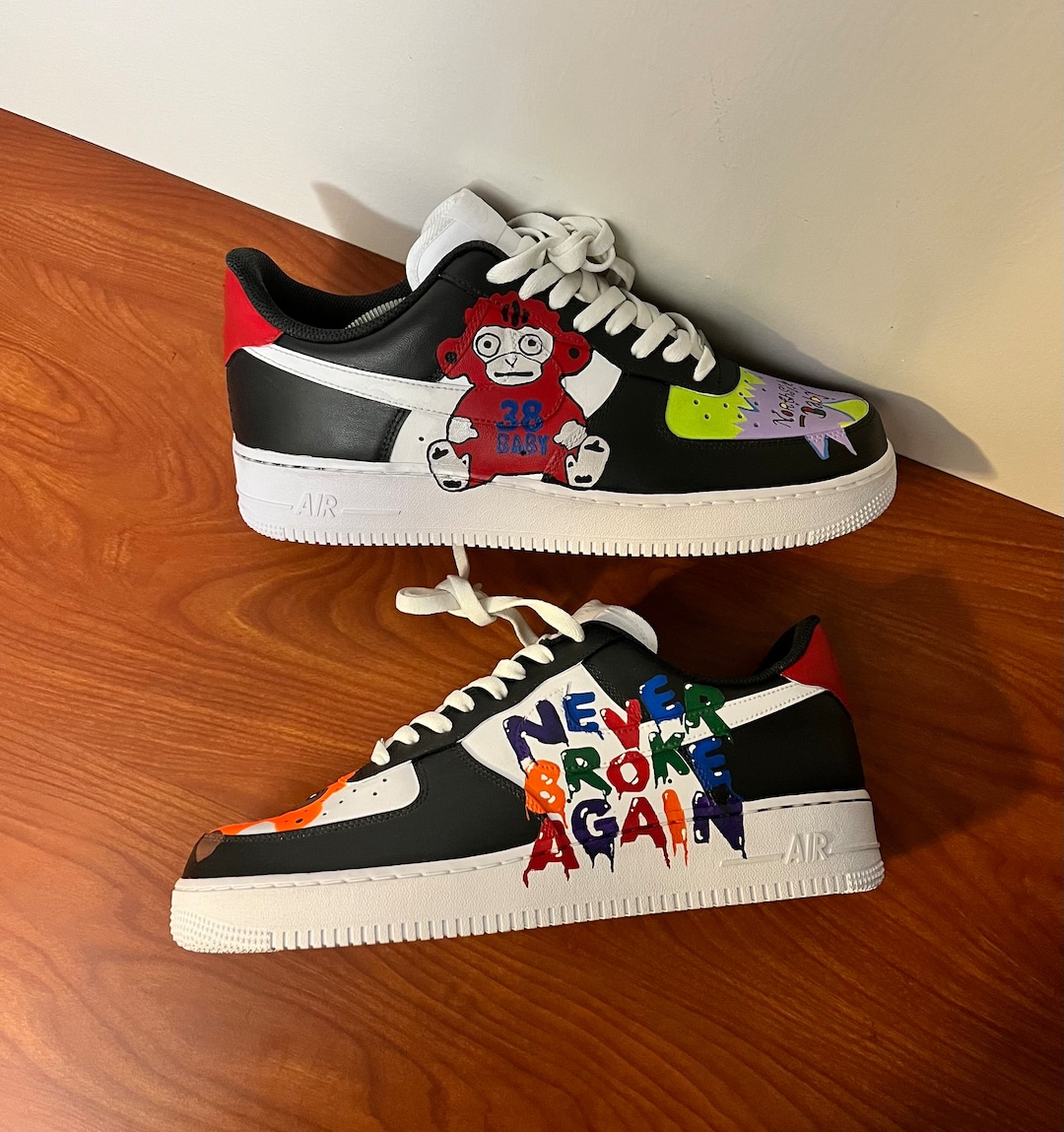 NBA Youngboy Custom Air Force One Sneaker Etsy