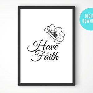 Motivational Wall Art Print | Positive Well-Being Quote | Printable Art