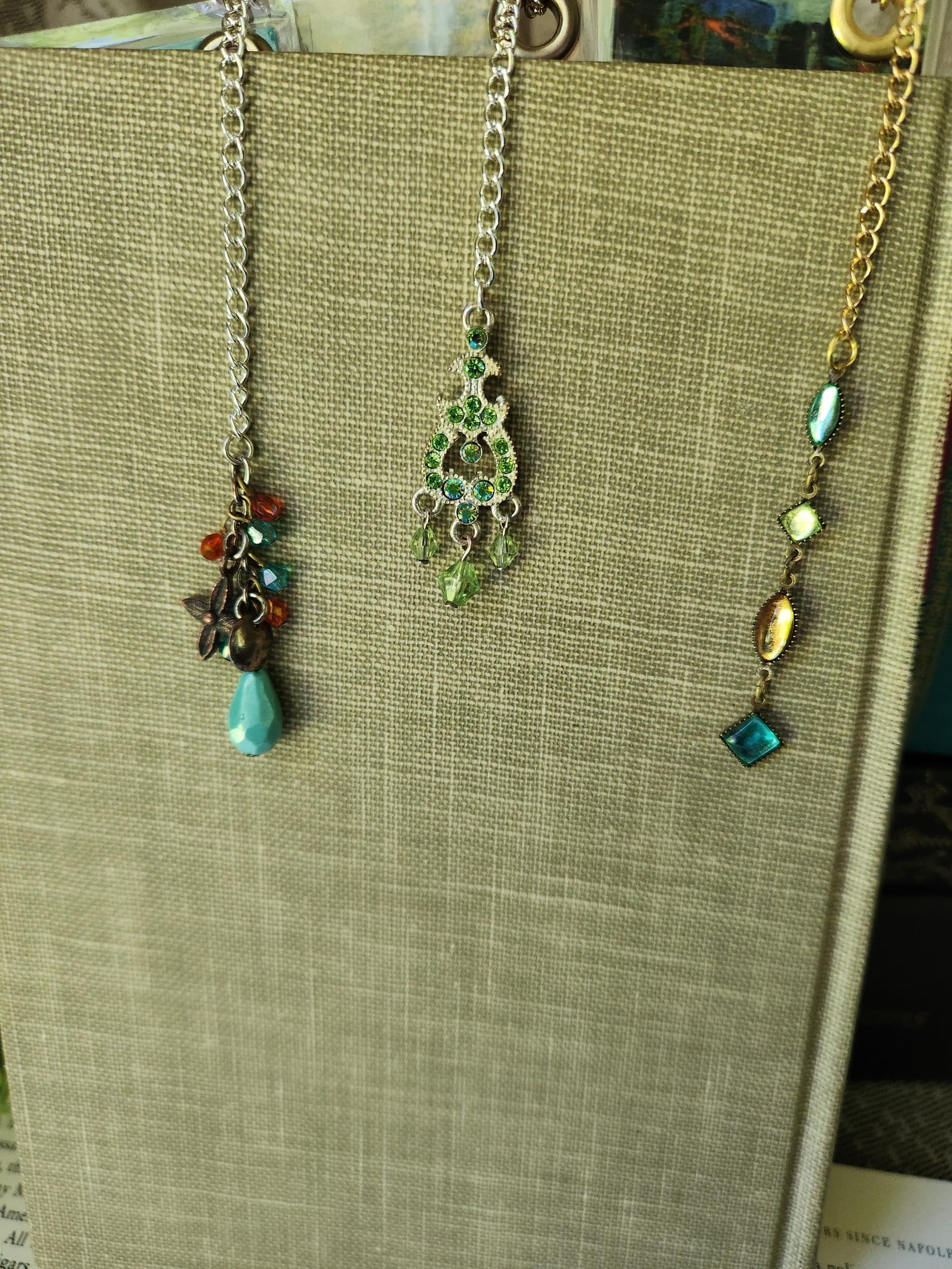 Van Gogh Laminated Bookmark With Vintage Jewelry Tassel - Etsy