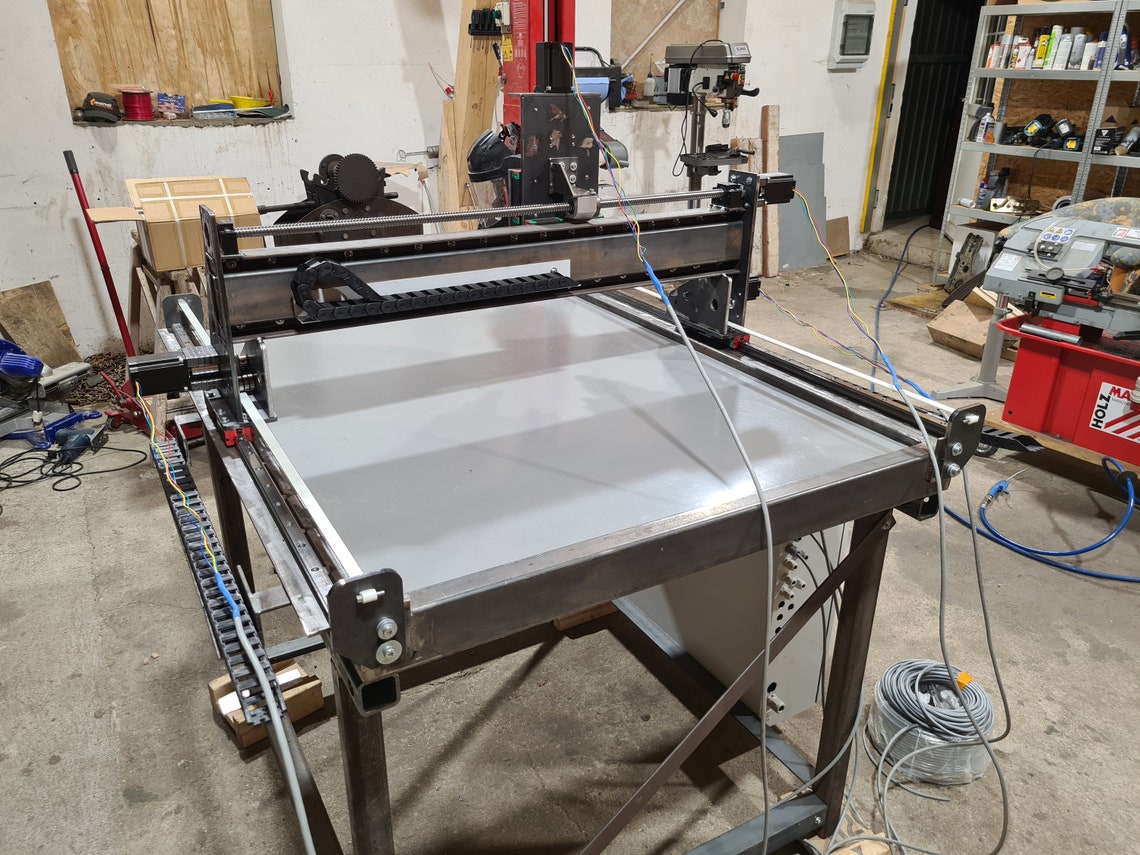 DIY CNC Milling Machine/plama Plans for DIY Dxf Stp Pdf Etsy