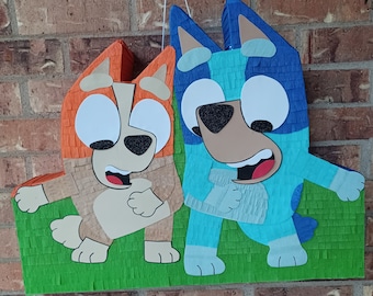 Bluey and Bingo piñata