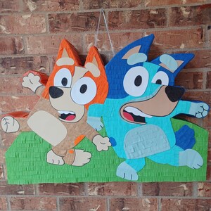 Bluey and Bingo piñata