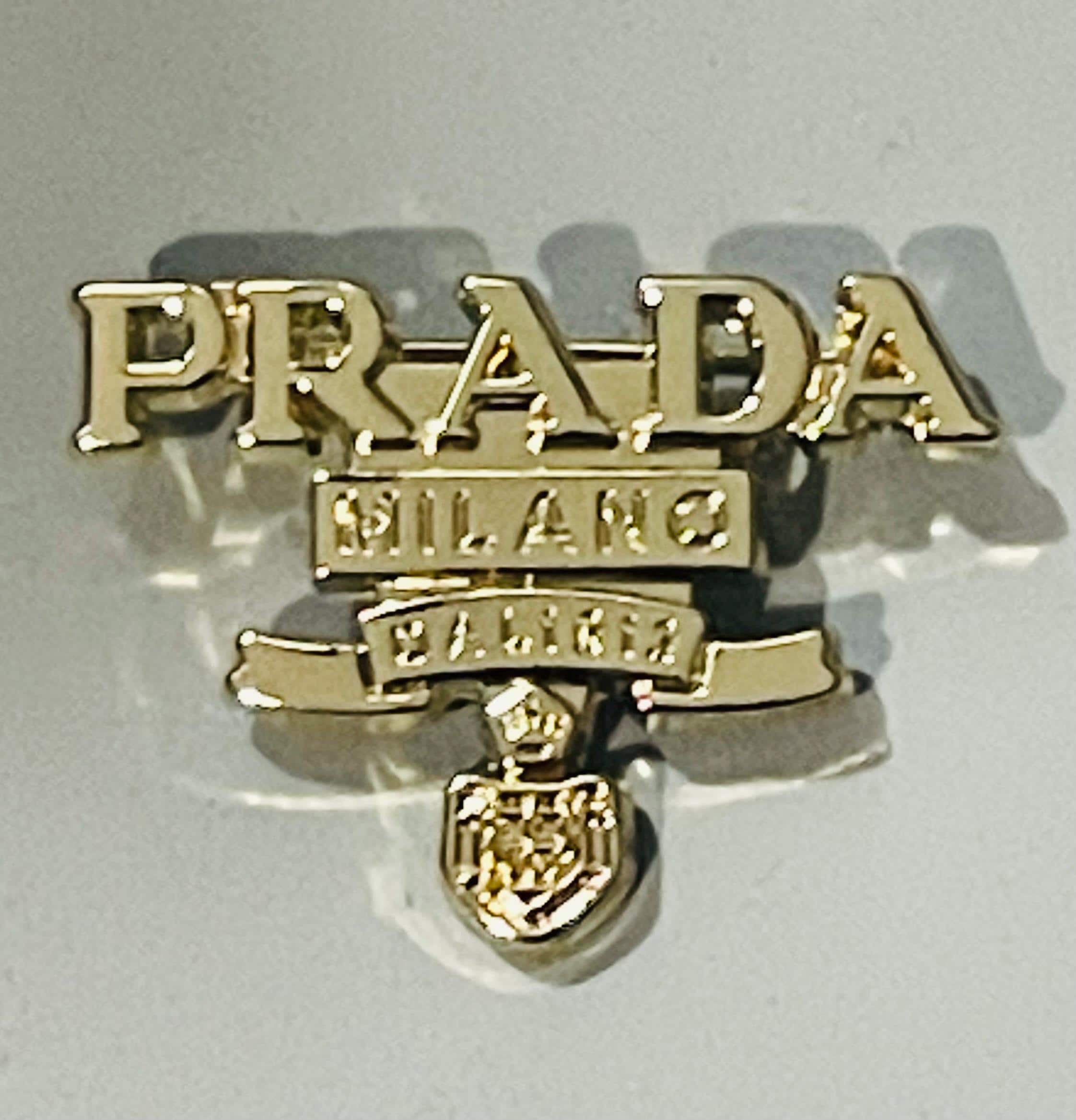 Prada Brooch - Etsy UK