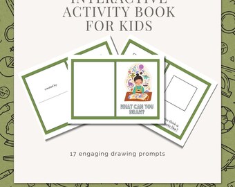 My Imagination Adventure.– An Interactive Activity Book for Kids