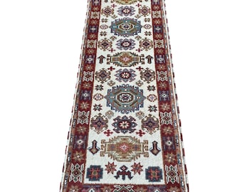 2'10"x8'3" Handmade Wool Runner Rug