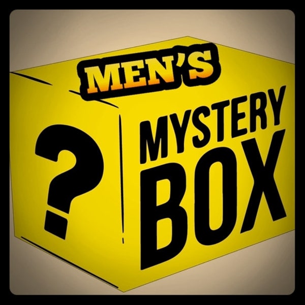 Mystery Box for Men Etsy