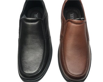 Slip on Shoes, Men Loafers, Comfortable shoes for men, light shoes, slip-resistant footwear, Leather Shoes,