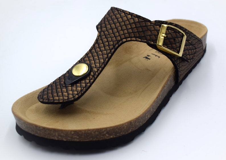 MIRAF Sandals, Vegan Sandals, Leather Sandals, Birkinstock Sandals, Sandals For Women image 5