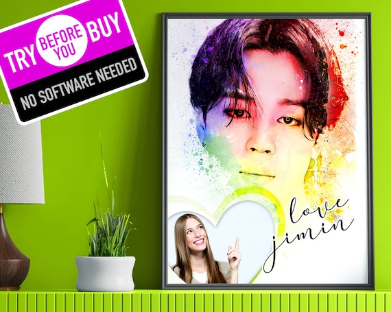 BTS☆JIMIN☆Faceポスター 息苦しかっ BTS☆JIMIN☆Faceポスター 息苦しかっ