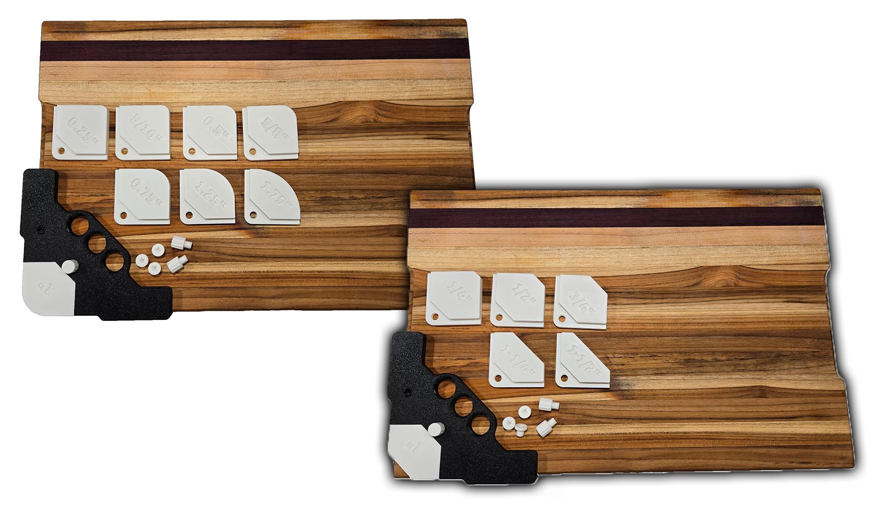 Trim Router Template: Corner Chamfer Jig With Changeable Inserts - Etsy