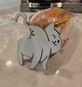 Funny Cat Butt Bread Clip: 3D Printed Reusable Bag Sealer