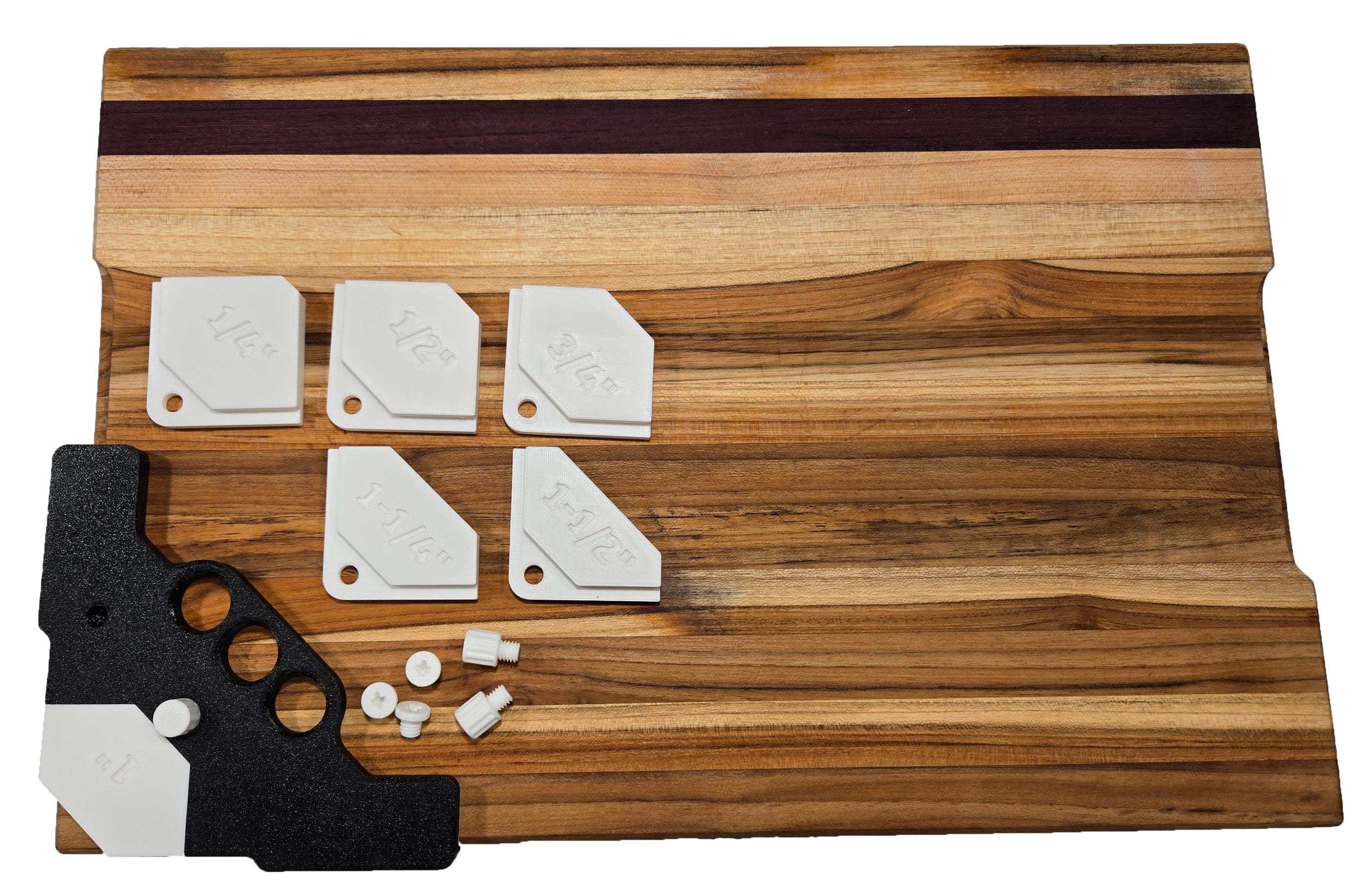 Trim Router Template: Corner Chamfer Jig With Changeable Inserts - Etsy