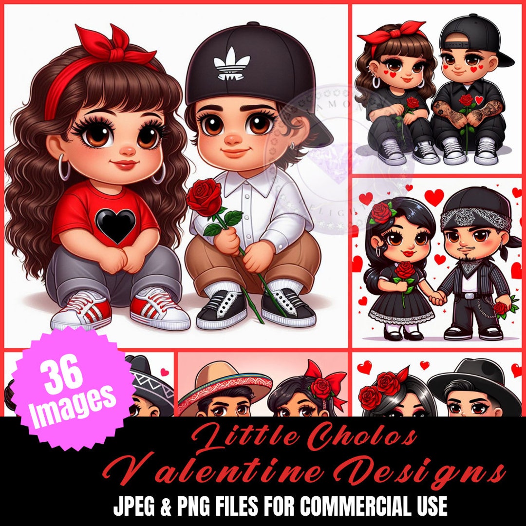 Little Cholo Valentines Designs Etsy