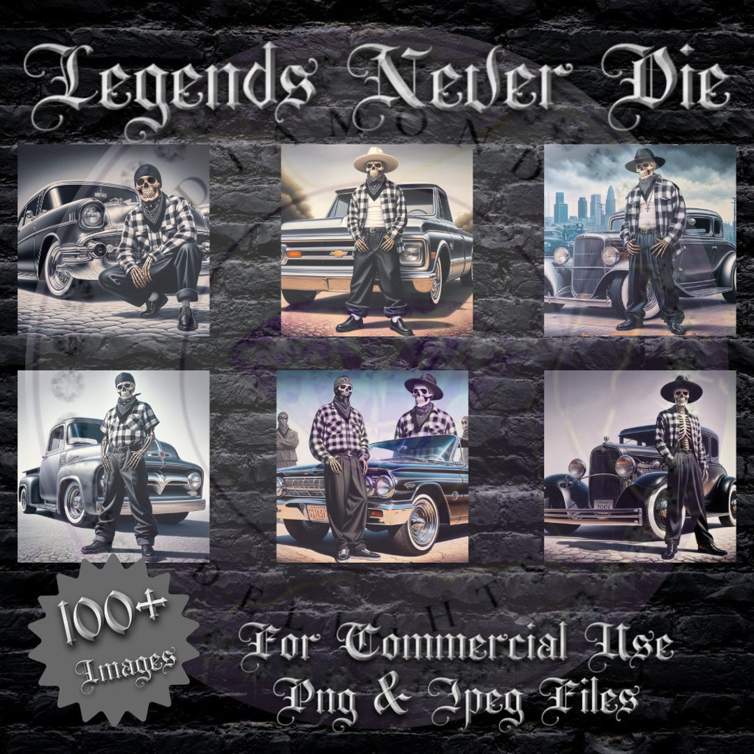 100+ Legends Never Die Digital Designs - Etsy