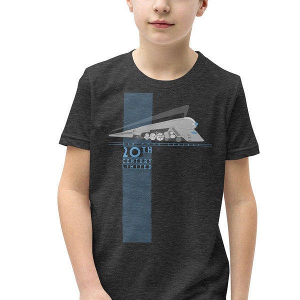 Kids New York Central 20th Century Limited Steam Train T-Shirt