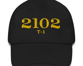 Gorra de béisbol ajustable con bordado de locomotora de vapor Reading 2102 T-1
