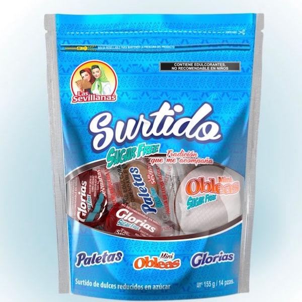 sugar free Mexican candy, las sevillanas , sugar free, dulce de leche, Mexican candy, no sugar added candy.