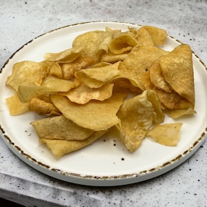 Jicama chips, healthy snacks, chips, jicama with lime and salt, jicama, sugar free snacks, chips in snacks.