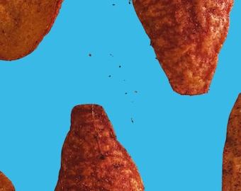 Cauliflower Chips, Low Carbs Chips, Cauliflower, Chili Chips, Vegetables Chips, Healthy Snacks, Natural ingredients