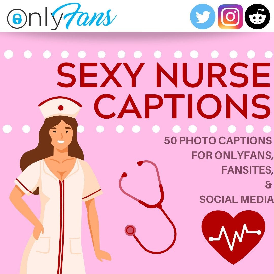 50 Sexy Nurse Scrubs Fetish Vet Tech Captions for Onlyfans Etsy
