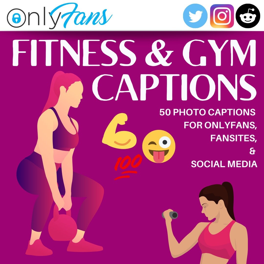 50 Gym, Fitness Fetish, Workout Captions for Onlyfans | Funny, Sexy ...