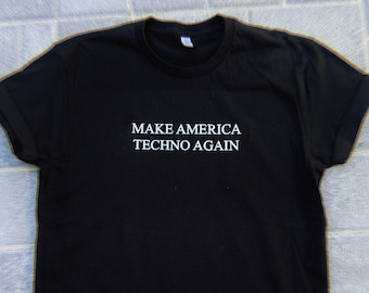 Make America Techno Again Rave T-shirt