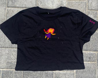 Lane 8 -Cropped Shirt