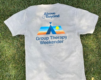 Group Therapy Weekender - Above & Beyond T-Shirt - ABGT - Anjuna - Vintage Grey