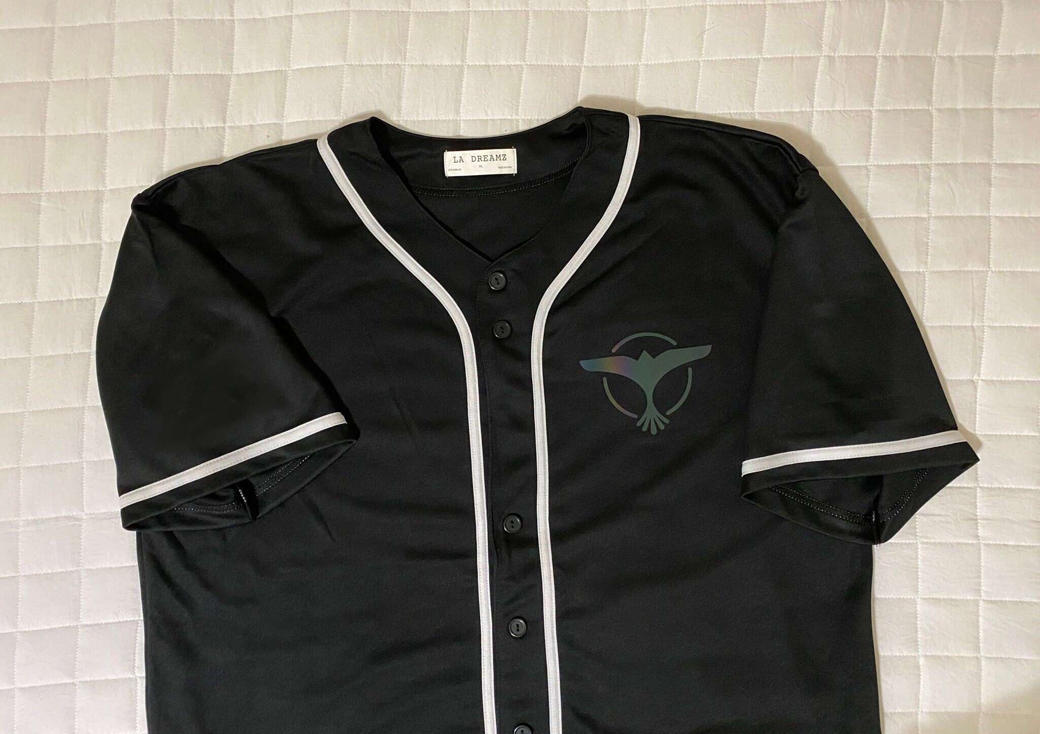 thumbnail image 2 of BEST Tiesto Logo Green Baseball Jersey • Shirtnation - Shop Trending T 2 of 13
