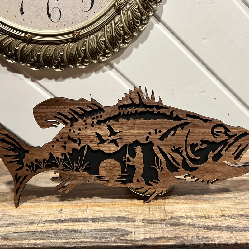 Fishing Decoration - Etsy