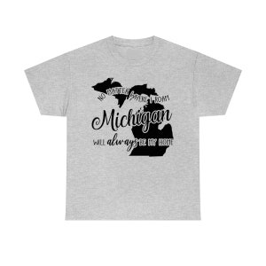 Michigan Unisex Heavy Cotton Tee