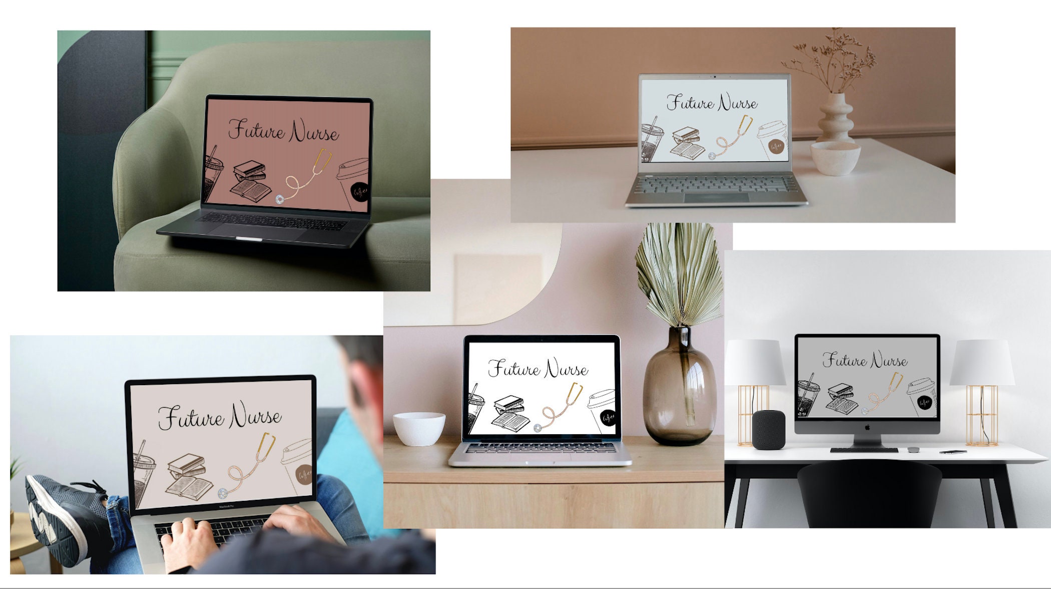 FUTURE NURSE Wallpaper, Desktop and Laptop Neutral Wallpapers, Nursing