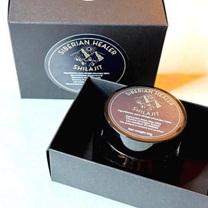 SHILAJIT. Altai Mountains, 50g jars