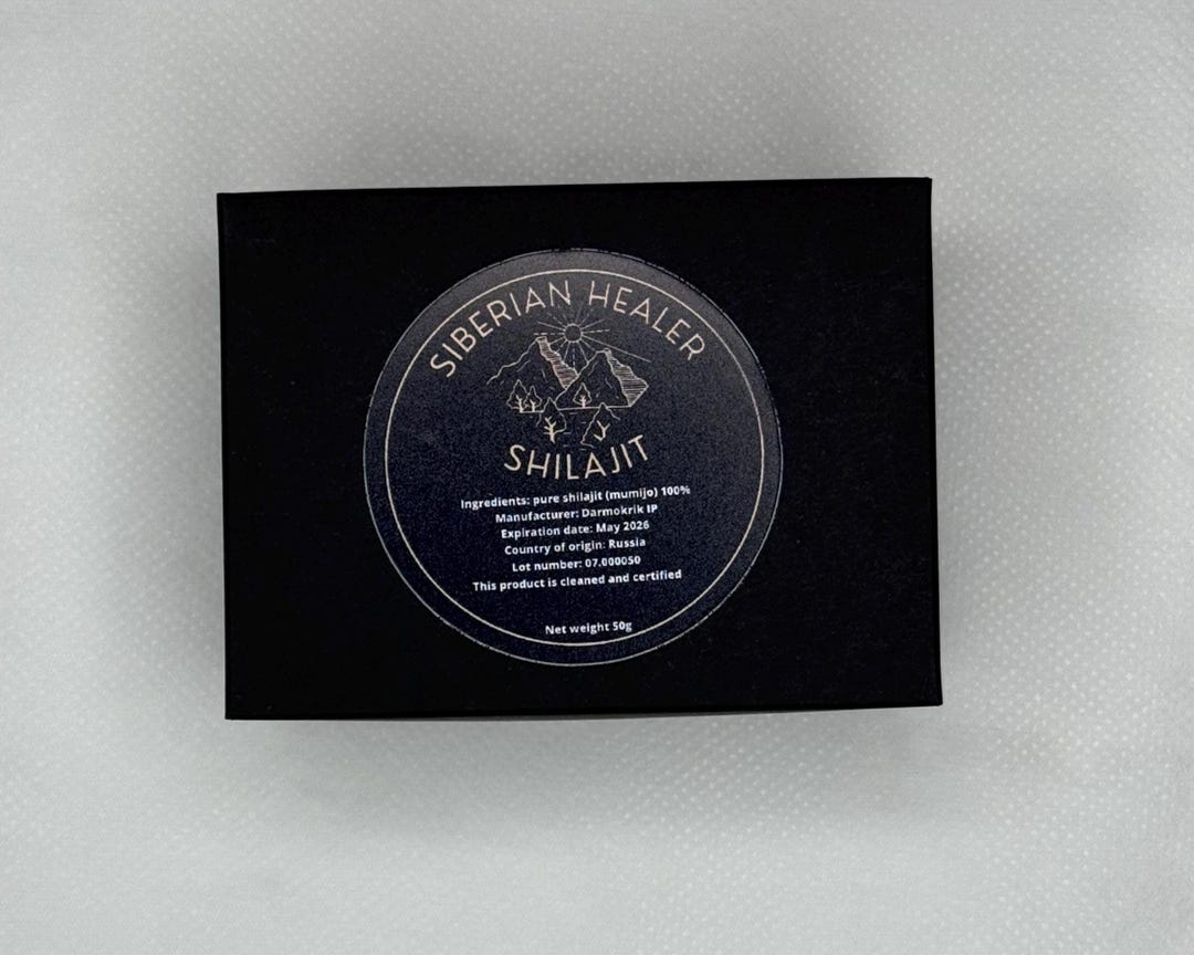 Shilajit 100% Pur Himalaya - Résine Mumiyo (Mumio) Testée - Acide Fulvique - Livraison Gratuite