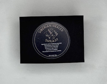 SHILAJIT. Altai Mountains, 50gms in Jar/Mumijo/Mumiyo/Mumio