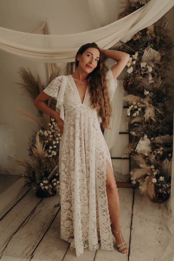 yellow linen maxi dress Capri Linen Dress  Ordinary Matter