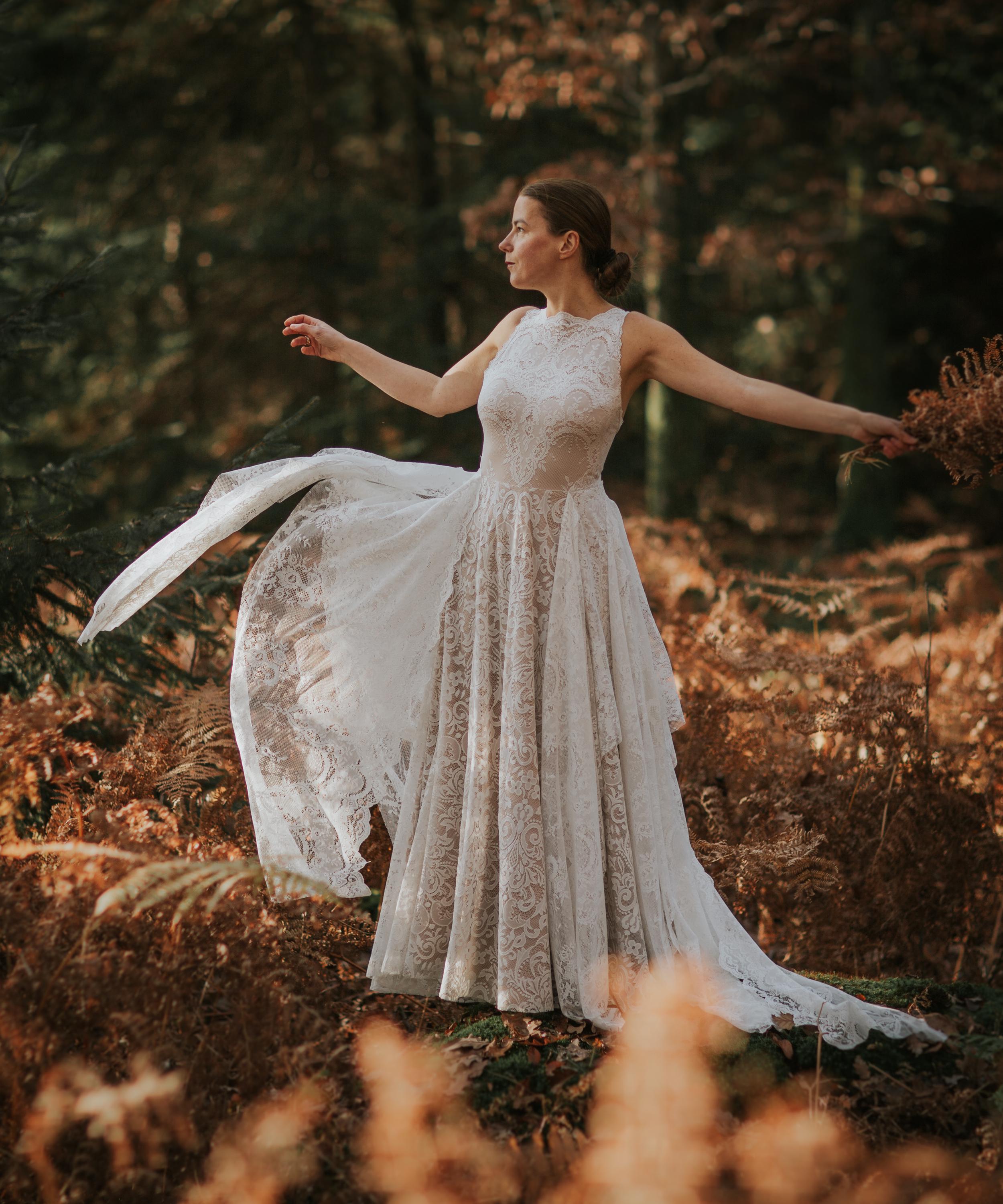 Gipsy Wedding Dress - Etsy