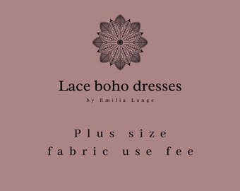 Plus size - extra fabric use fee