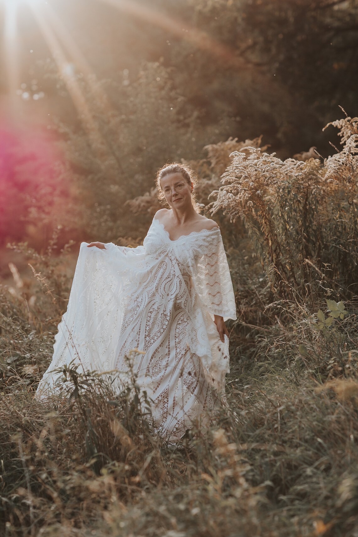 Lace Boho Dress Bohemian Wedding Dress Maternity Boho Dress Etsy