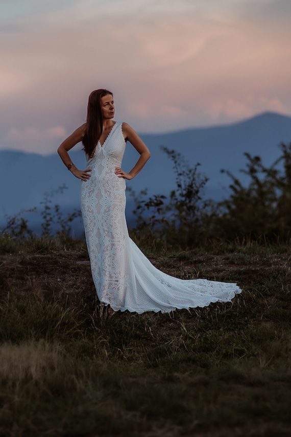 ivory elopement dress elopement wedding dress gown