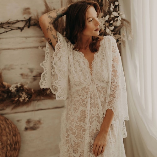 Lacey™ | Bohemian-Inspired Patchwork Dress main image 1