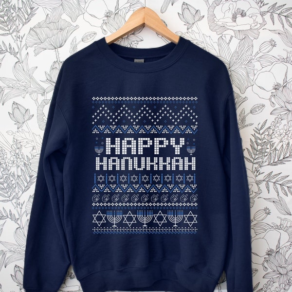 Hanukkah Sweater Etsy