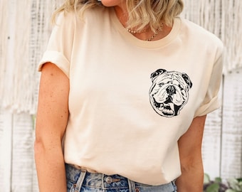 English Bulldog Shirt, English Bulldog Gifts, English Bulldog Mom Gift, Bulldog Lover TShirt, Bulldog Dad T-Shirt, New Dog Owner Tee Shirt