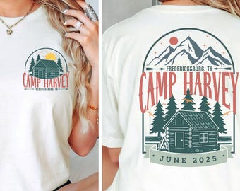 Custom Cabin Shirt, Matching Family Reunion Shirts, Family Camping Trip Shirt, Retro Lake T-Shirt, Personalized Camp TShirt, Mountain Tee