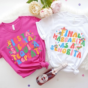 Fiesta Bachelorette Shirts, Funny Mexico Bachelorette Party Shirts, Matching Desert Girls Trip Shirts, Final Fiesta Shirt, Bridal Party Tees