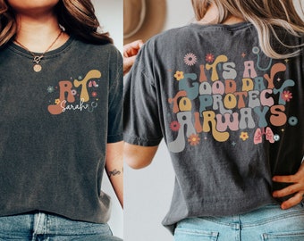 Custom Respiratory Therapist Shirt, Retro RT Shirt, Respiratory Nurse Gift, Respiratory Therapy TShirt, Lung Therapist Tee, Pulmonary RN