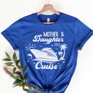 Mother Daughter Cruise Trip Shirts, Mother Daughter Trip, Matching Mommy and Me Vacation Outfits, 2024 Family Cruise Shirts, Girls Trip Tee